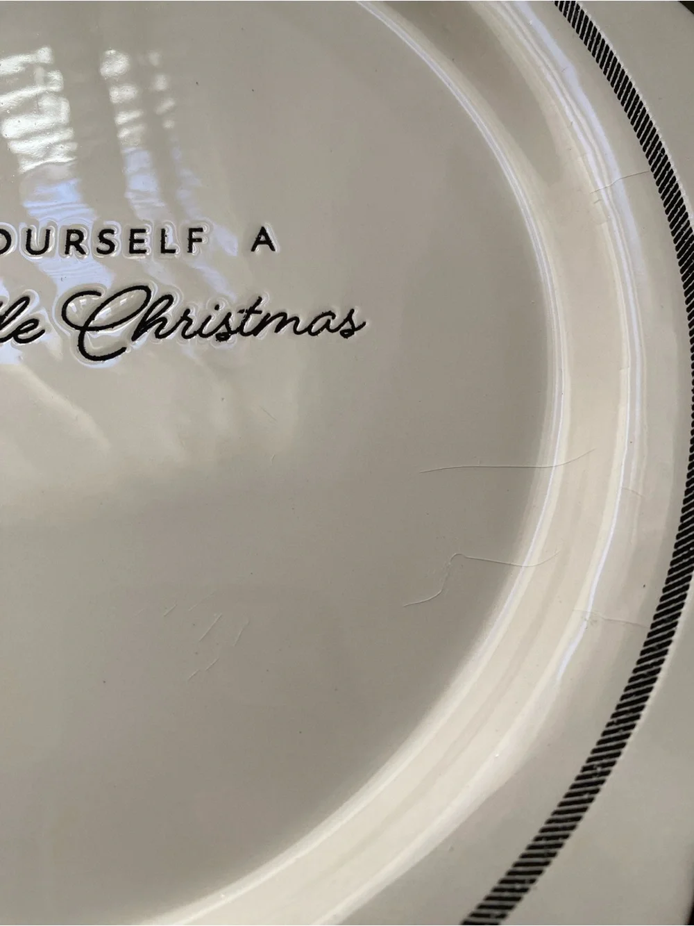 Have yourself a very Merry Christmas cookie plate